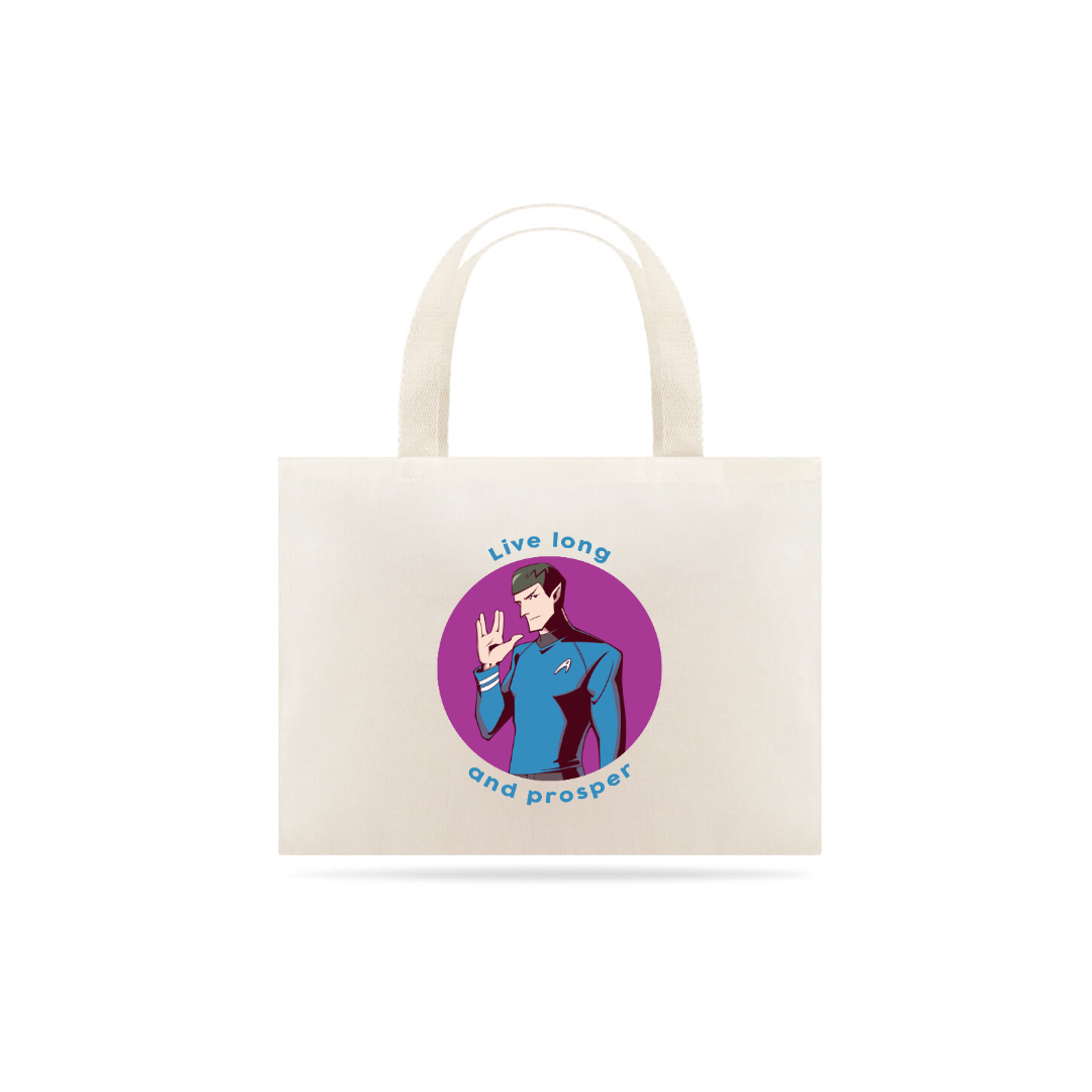 Nome do produto: Ecobag Spock - Star Trek 