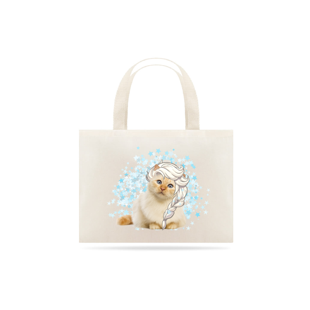 Nome do produto: Ecobag Elsa Gato!