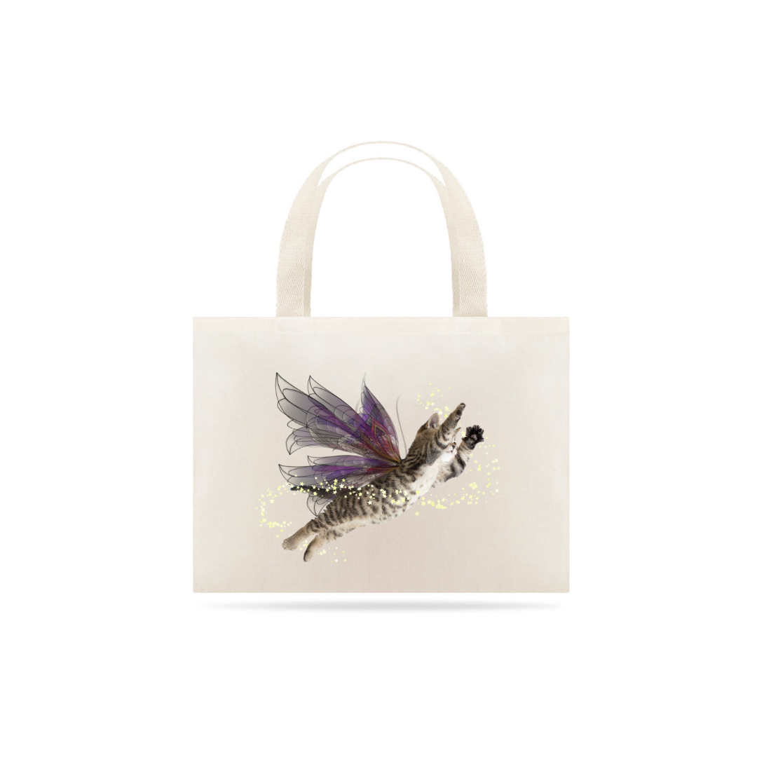 Nome do produto: Ecobag Gato-Fada!