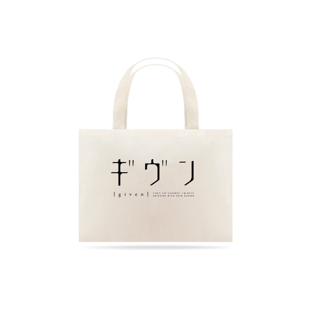 Nome do produto: Ecobag Given - Anime & Mangá
