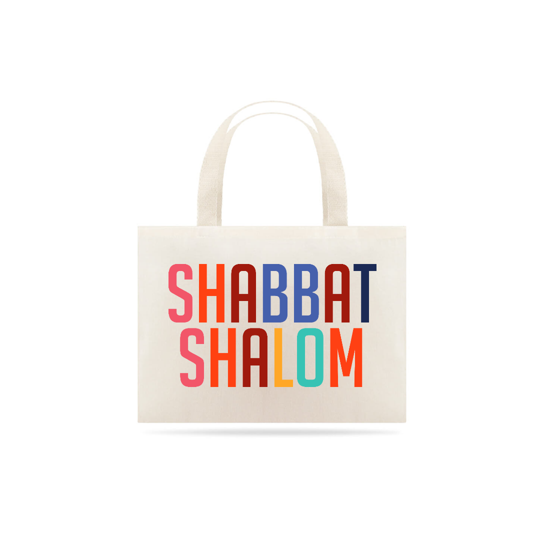 Bolsa Ecológica Shabat Shalom 