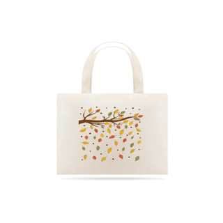 Nome do produto Bolsa Eco Bag Grande Estampa Folhas Outono
