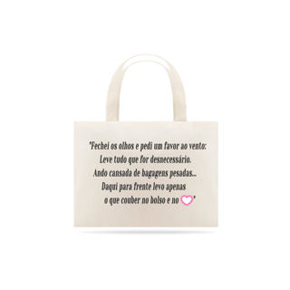 Bolsa Poesia Crika Doida