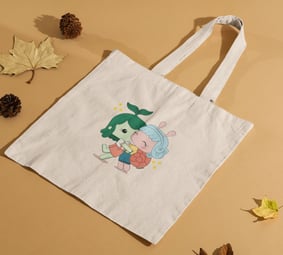 Ecobag Flora e Cora (Bia Moraes e Fernanda Frias)