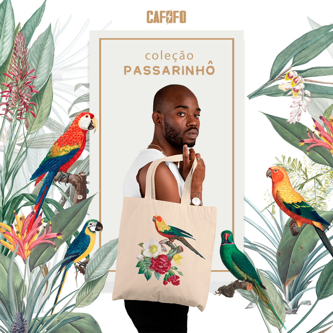 Nome do produto: Ecobag -  Passarinhô