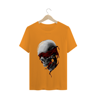 Nome do produtoGray Skull With Red Textile Illustration