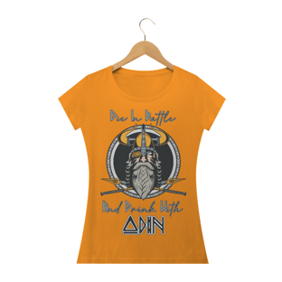 Nome do produtoCAMISETA DRINK WITH ODIN VINKINGS FEMININA