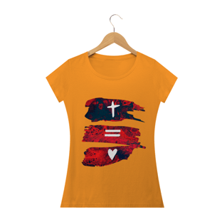 Nome do produtoCamiseta Cruz igual a amor