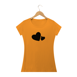 Nome do produtoCamisa Feminina Corações +Cores