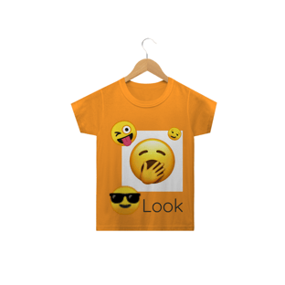 Nome do produtoCamiseta emoji infantil