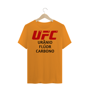 Nome do produtoCamisa Urânio, Flúor e Carbono (UFC) Branco/Laranja