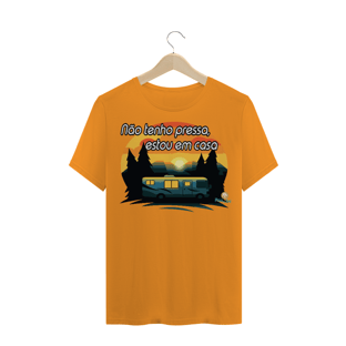 Nome do produtoCAMISETA TRADICIONAL - NÃO TENHO PRESSA ESTOU EM CASA