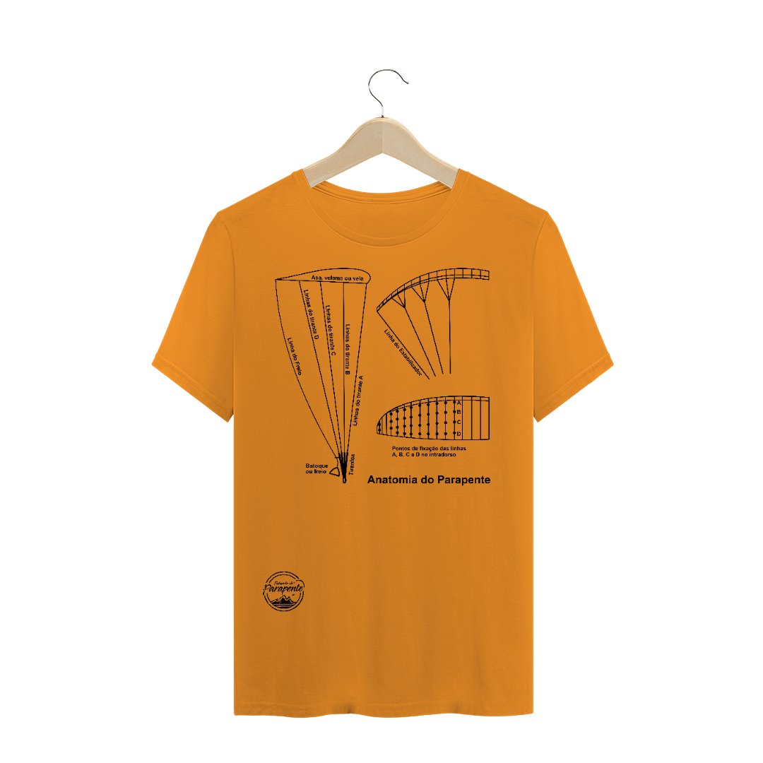 Camiseta Anatomia do Parapente