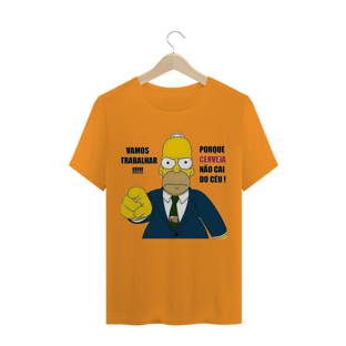Nome do produtoCamiseta Homer Cerveja Não Cai Do Céu
