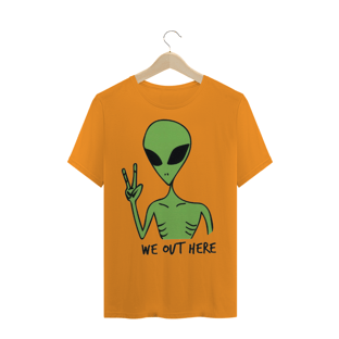 Nome do produtoCamiseta Óvni (VERDE, BRANCA E LARANJA)