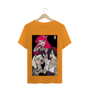 Nome do produtocamisetas as princesas tatuadas