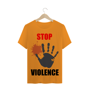 Nome do produtocamisetas stop violence
