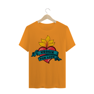 Nome do produtoCamiseta Veggie For Love 