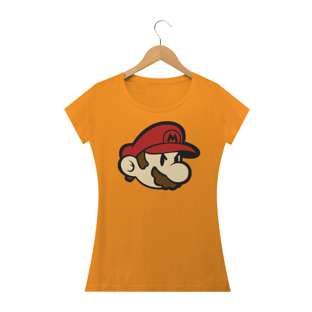 Nome do produtoCamiseta Feminina Face Super Mario