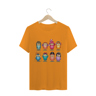 Nome do produtoCamiseta Corujinhas (animais)