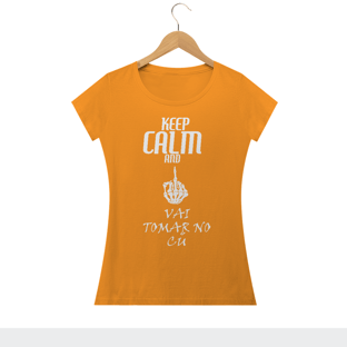 Nome do produtoCamiseta Feminina Vai tomar no cú