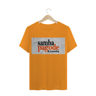 Nome do produtoCamiseta com Frase de Samba