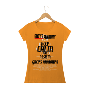 Nome do produtoCamiseta Feminina Grey's Anatomy