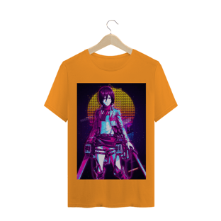 Nome do produtoCamiseta - Mikasa Neon Retrô