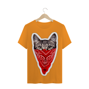 Nome do produtoCamisa Masculina Gangster Cat Life Is Good