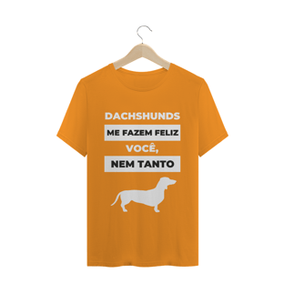 Nome do produtoCamiseta Masculina Frase Dachshund Esnobe