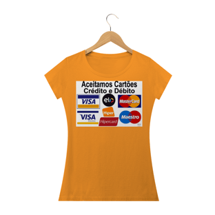 Nome do produtoCamisa feminina aceitamos cartões de crédito