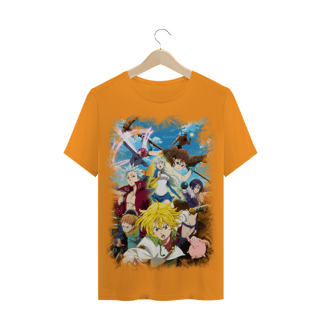 Nome do produto Camisa Nanatsu no Taizai PROMOÇÃO DE INAUGURAÇÃO DE 59,90 POR APENAS 45,69