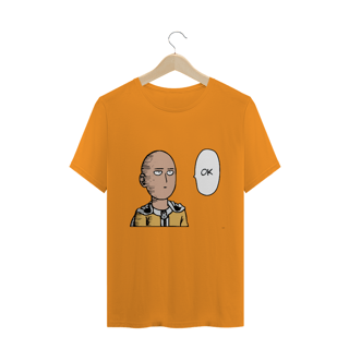 Nome do produto Camisa Saimata One Punch Man PROMOÇÃO DE INAUGURAÇÃO DE 59,90 POR APENAS 45,69