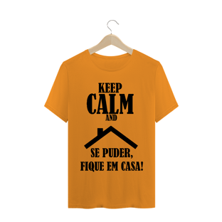 Nome do produtoCamiseta Masculina Se Puder, fica em casa