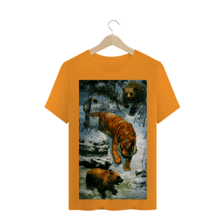 Nome do produto TIGRE SIBERIANO VS URSO PARDO DE AMUR - DESENHO