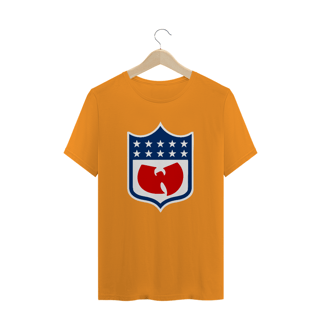 Nome do produtoT-Shirt Camiseta de Malha Quality WUTANG Logo Escudo America