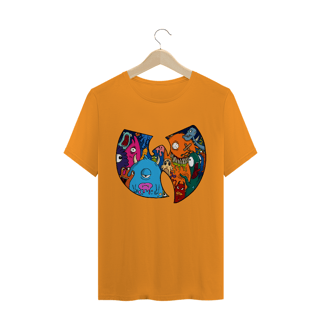 Nome do produtoT-Shirt Camiseta de Malha Quality WUTANG Logo Monster