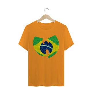 Nome do produtoCamiseta de Malha Quality Wu Tang Clan Logo Brasil