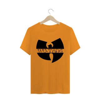Nome do produtoCamiseta de Malha Quality Wu Tang Clan Logo Texto Tradicional Black