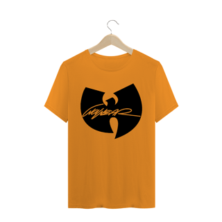 Nome do produtoCamiseta de Malha Quality Wu Tang Clan Wu Wear Logo Signature Preto