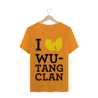 Nome do produtoCamiseta de Malha Quality Wu Tang Clan I Love WU Black