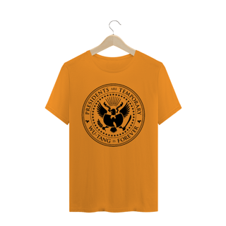 Nome do produtoCamiseta de Malha Quality Wu Tang Clan  Presidents Are Temporary Logo Black