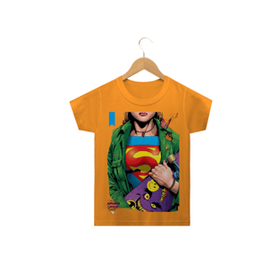 Nome do produtoSuperGirl ! Camisa Infantil Menina