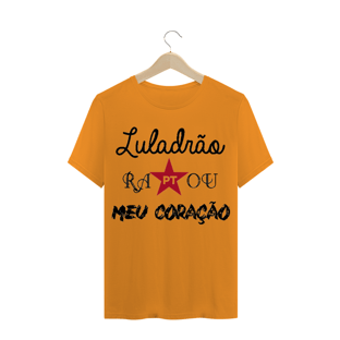 Nome do produtoCamiseta Masculina Luladrão Raptou meu Coração