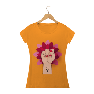 Nome do produtoBaby Long Feminismo Flor
