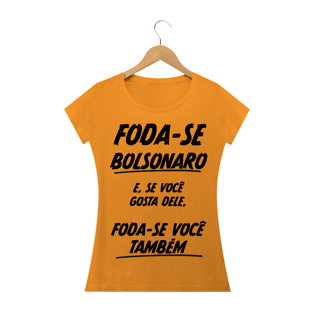 Nome do produtoBaby Long Foda-se Bolsonaro