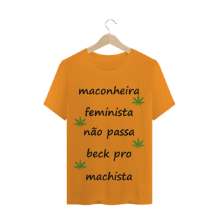 Nome do produtoT-Shirt Maconheira Feminista 