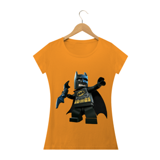 Nome do produtoCamiseta Baby Long Feminina - Lego Batman