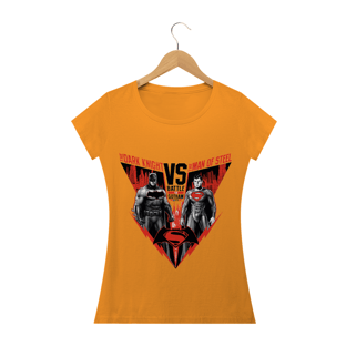 Nome do produtoCamiseta Baby Long Feminina - Batman vs Superman