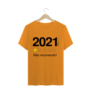 Nome do produto2021. Não recomendo, Camiseta Masculina, Bluza.com.br